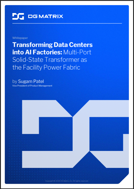 Unlock AI Factory Speed, Scale, and Returns with Solid-State Transformers