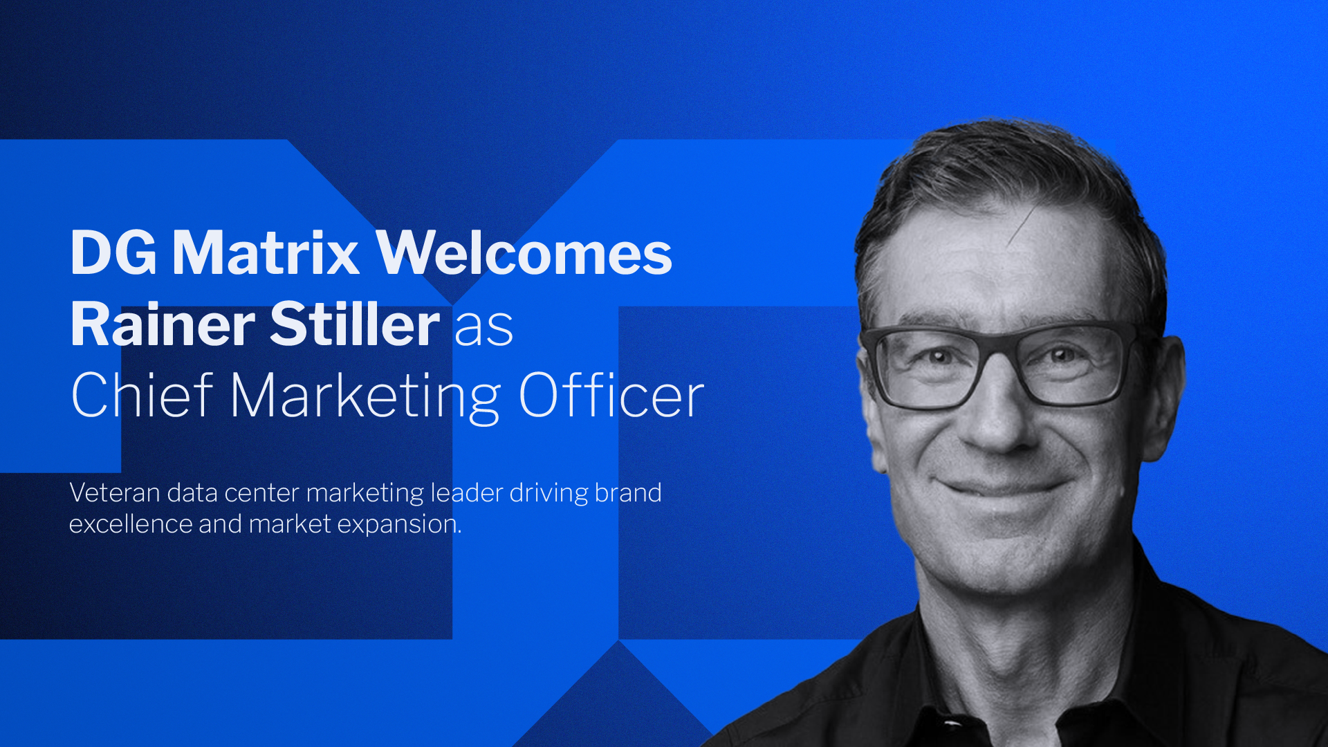 Solid-State Transformer Pioneer DG Matrix Appoints Former Vertiv CMO Rainer Stiller as Chief Marketing Officer