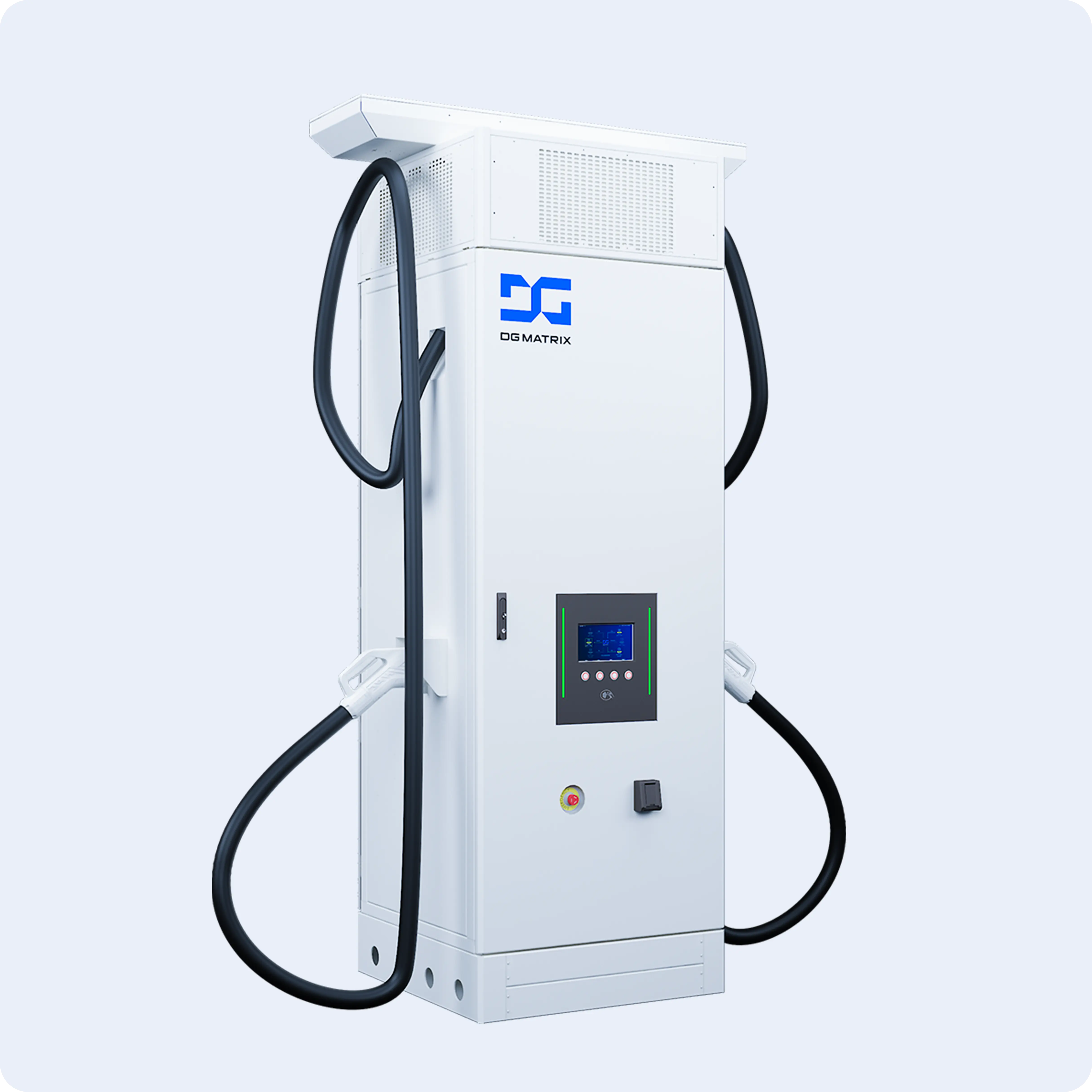 DG Matrix SST EV fleet charging microgrid